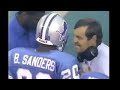 Barry Sanders First Game for the Lions...The Build Up, First Carries...and Touchdown
