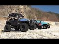 1/10 Scale SCX10-III CJ-7 & TRX4 Jeep WRANGLER  JK || Off-road adventure