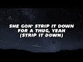 Strip That Down - Liam Payne & Quavo (Lyrics)