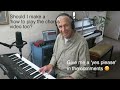 How to play piano and sing 'Let it Be' by the Beatles. Part one (Verse)