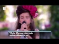 Wow! Angelina Jordan (8) What a Difference a Day Make