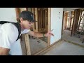HOW TO FRAME a Wall with Door Opening - Wall Framing 101
