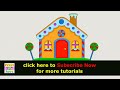 Learn How to draw Gingerbread House in a Simple Way