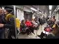Poland, Warsaw, metro ride from pasaż handlowy to Wilanowska, 1X escalator