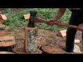Chopping firewood - A Man's Way to inner Peace
