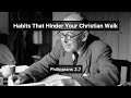 C.S Lewis: Habits That Hinder Your Christian Walk and How to Overcome Them