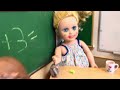 BABY ALIVE doll has a BIG accident on first day of School! 😱