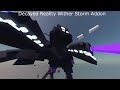 Decayed Reality Wither Storm Addon VS The Devastating Wither Storm Addon (Comparison)