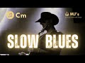 Slow Blues ala Led Zeppelin Backing Track in Cm