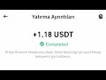 New Usdt Earning Site 2024 / Usd Mining / Without İnvestment / Usdt Order Grabbing Website