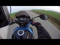 GSX S1000 Very beginner wheelie practice 2