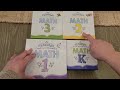 ⭐Unboxing NEW Math Boxes From Simply Good And Beautiful - Level K-3!⭐ The Good and Beautiful Math