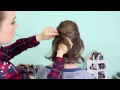 French Twist & Half Updo for Short hair!