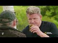 Gordon Tries Smoked Oysters | Gordon Ramsay: Uncharted