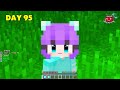 NABEE EM BÉ 100 NGÀY HÓA THÀNH MÈO KIM CƯƠNG TRONG MINECRAFT*NABEE MÈO KIM CƯƠNG 🐱💎