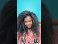 NEW AND IMPROVED CROCHET BLOW OUT KINKY STRAIGHT HAIRSTYLE WITH BRAIDING HAIR | Natural Hair Crochet