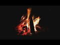 Relaxing Sounds of Campfire and Nature Sounds - Crackling Fire Sounds and Crickets,Cicada Sounds