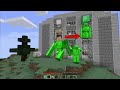 Mikey and JJ Became EMERALD GOLEMS in Minecraft (Maizen)