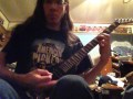 Some more riffing and soloing with parts of 