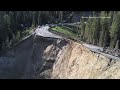 Road on Teton Pass 'catastrophically failed'