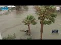 Meteorologist Jim Cantore reports on Hurricane Idalia from Cedar Key, Florida