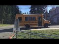 Afternoon Mercer Island School Buses 3/18/24