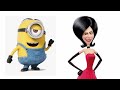 DESPICABLE ME 4 CHARACTERS AND THEIR FAVORITE FOODS (and other things!) MVPerry Compilation