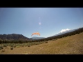 Simon landing at Herd Peak LZ (near Mt Shasta)