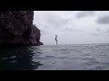 Playa Forti Cliff Jump in Curacao