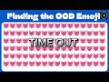 Find Out The Odd Emoji quiz ..... emoji challenge | easy, medium hard level |