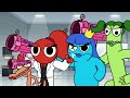 RAINBOW FRIENDS, But They're GIRLS?! (Cartoon Animation)