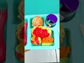 Mini Toy Lunch Food & Serving Tray! | Satisfying Video ASMR #minitoys #minifood #shorts