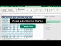 Automate Data Transfer Across Sheets Using Power Query Editor | MS Excel Tutorial #excel
