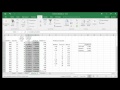 Creating a Multiple Linear Regression Predictive Model in Excel