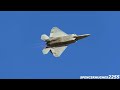 2024 F-22 Raptor Demo - Davis Monthan AFB (2 Demos)