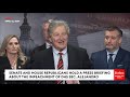 John Kennedy Tells Reporters: This Is What You Must Ask Chuck Schumer About Mayorkas Impeachment