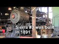 Sierra No. 3 and the Jamestown Roundhouse