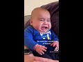Busted Can Of Buscuits: Baby Cries After Grandfather Breaks His Heart