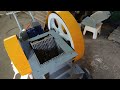 Новая щековая дробилка, на колесах. Для кирпича, блоков, бетона. New jaw crusher. DIY.