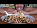 How to cook Stir-Fry Thai Holy Basil |Pad Kaprao | Fun Cooking with Mon |Thai fast food |ผัดกระเพรา​