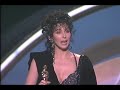 Cher Wins Best Actress | 60th Oscars (1988)