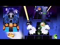 Rolling Sky - All Halloween Levels | Skeleton Party, Halloween Night etc...