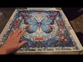 We have a Finish! Final review of Newcraftday Butterfly diamond painting