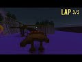 N64 Banshee Boardwalk [v2] | Mario Kart Minecraft