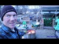 Bagging Firewood, enjoying the Solo Stove Yukon