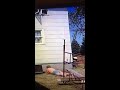 Woman falls two stories off ladder 🤨