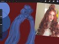 Painting Hair in Procreate