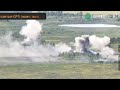 War in Ukraine ( Russian tank vs 8 Ukrainian Tanks/MRAP )