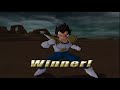 Dragon Ball Z: budokai tenkaichi 3 Vegeta (Scouter) vs Android 18 [COM level - Very Strong]