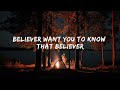 Alan Walker - Believers (Lyrics Video)